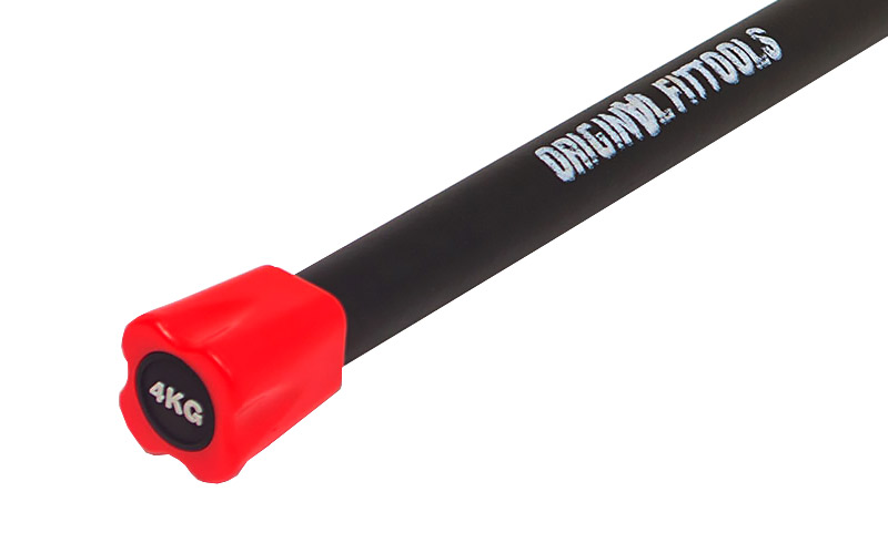 Бодибар FT 4 кг красный наконечник Original FitTools