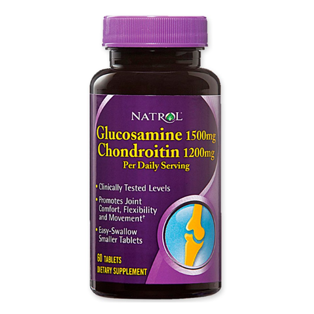 Natrol Glucosamine + Chondroitin (60 таб.)