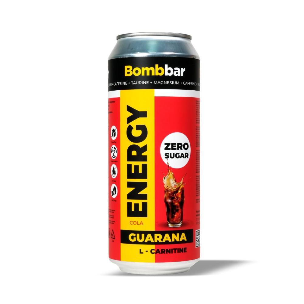 BOMBBAR напиток L-carnitine + Guarana (500 мл.)