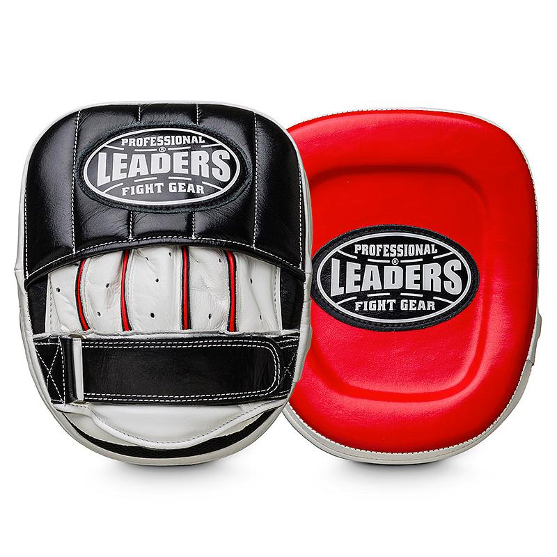 Лапы тренерские LEADERS CLASSIC RD/BK/WH