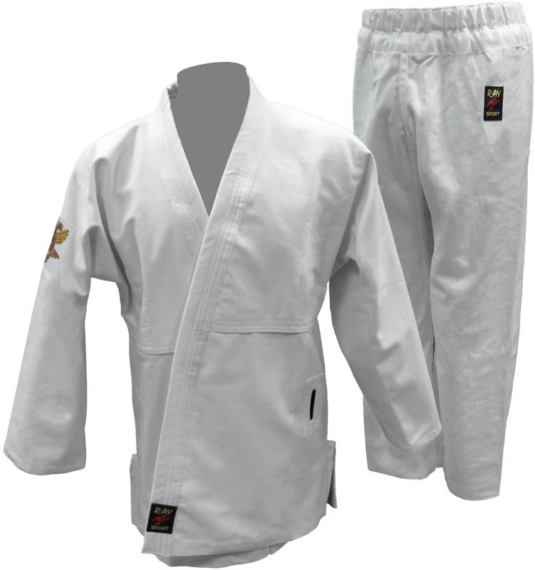 Кимоно для рукопашного боя Рэй спорт белый