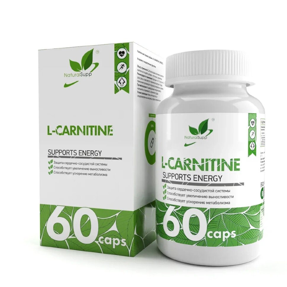 Natural Supp L-Carnitine (60 капс.)