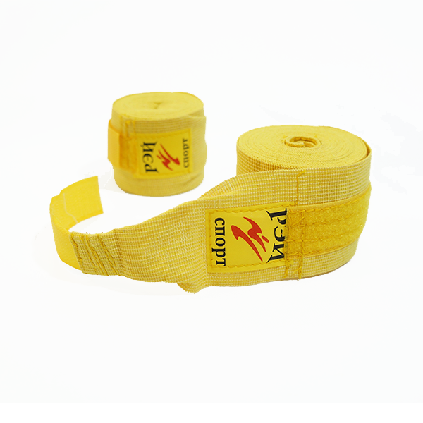 Бинты спортивные Рэй спорт 1,5 м (Желтый)