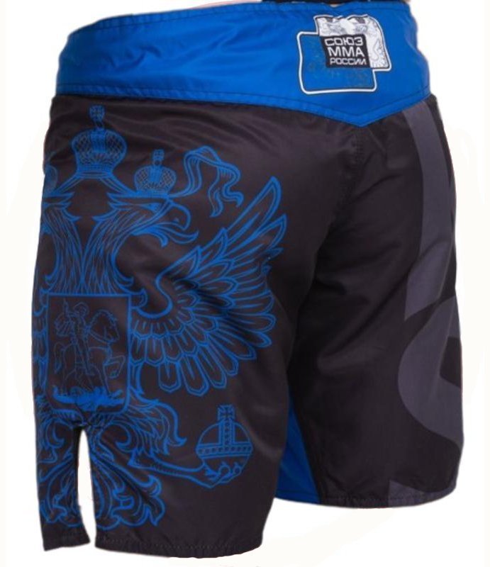 Шорты союз ММА синие