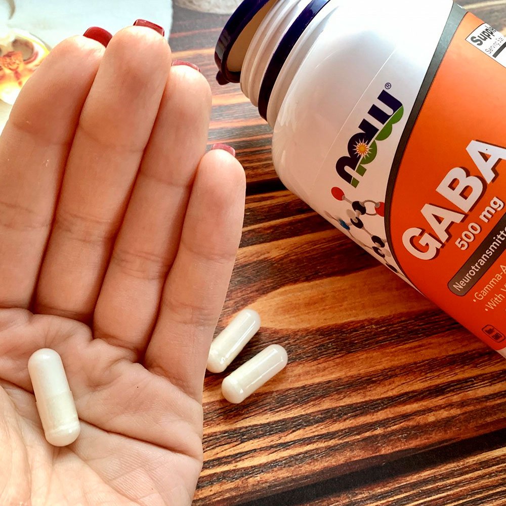 NOW GABA 500 мг. (200 капс.)