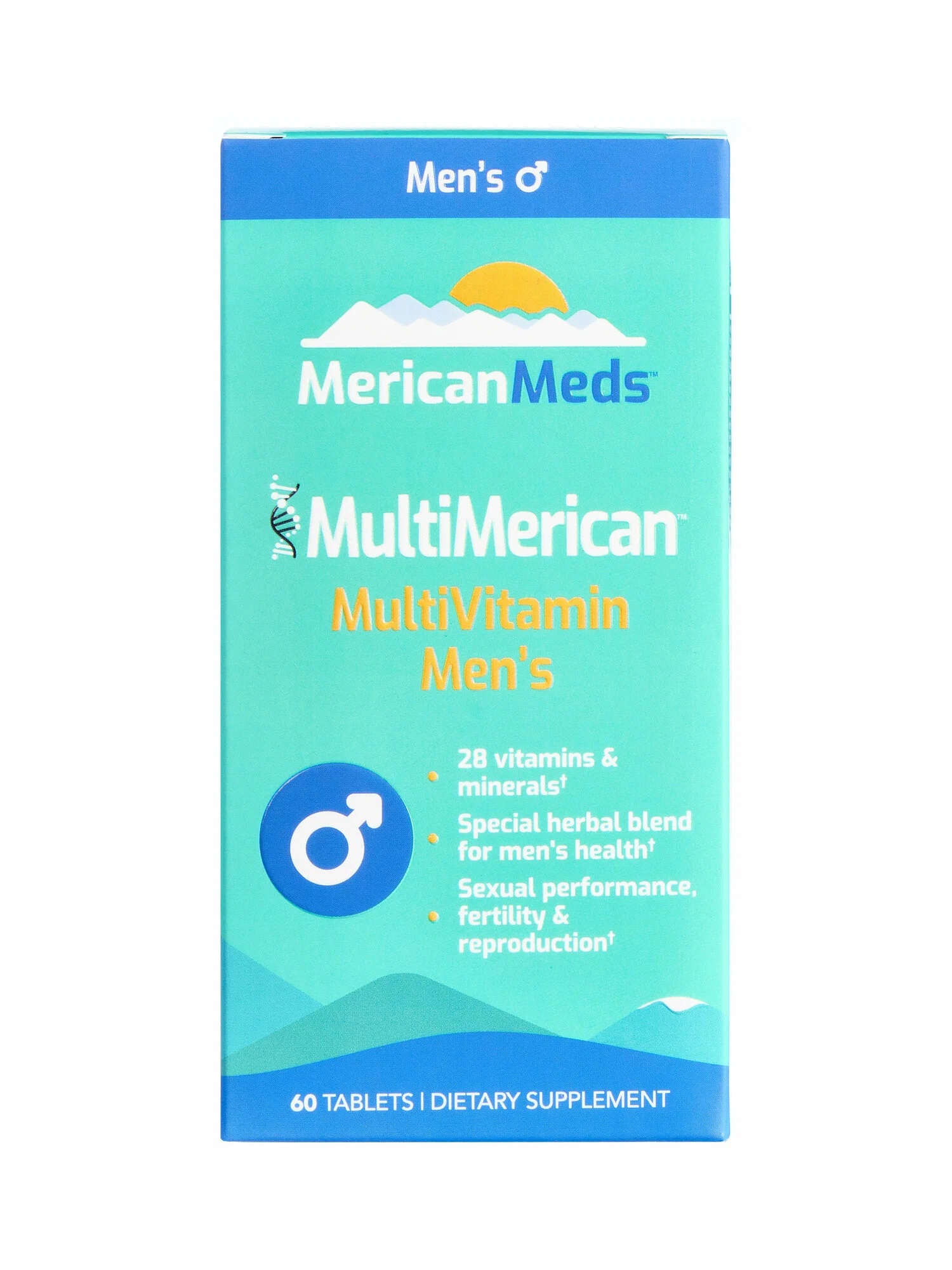 MericanMeds MultiVitamin Men's (60 таб) (без вкуса)