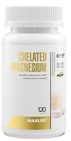 Maxler Chelated Magnesium (60 таб.) (Без вкуса)