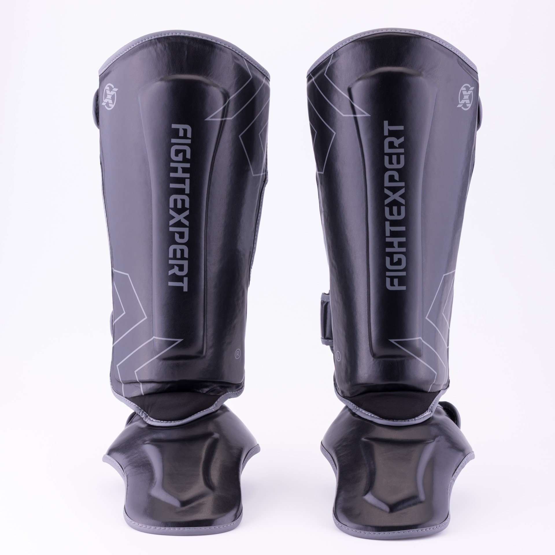 Защита голень-стопа Fight EXPERT Sparring черный