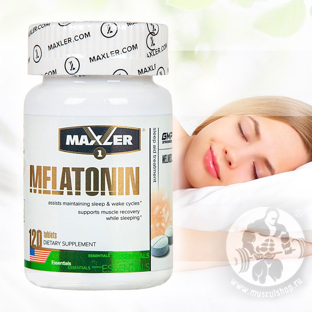 Maxler Melatonin 3 мг. (120 таб.)