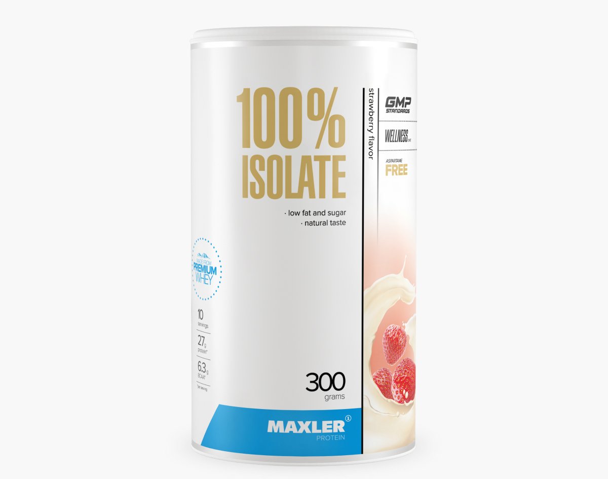 Maxler Isolate (300 г.) (клубника)