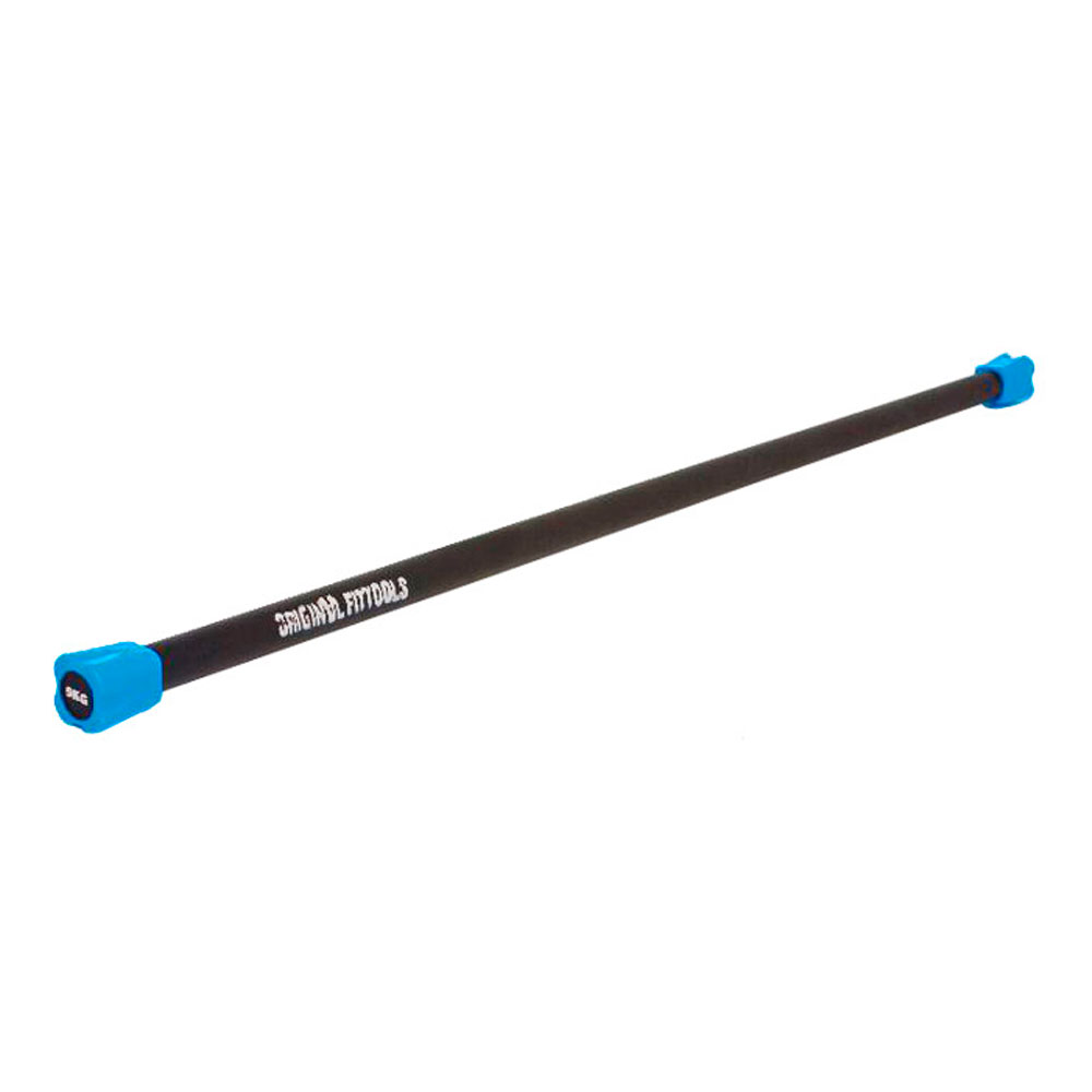 Бодибар FT 5 кг светло-синий наконечник Original FitTools
