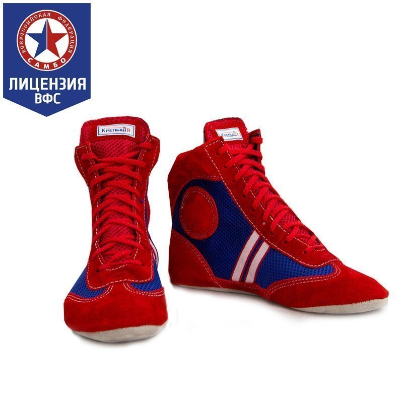 Борцовки для Самбо КОМБИНИРОВАННЫЕ Крепыш Я