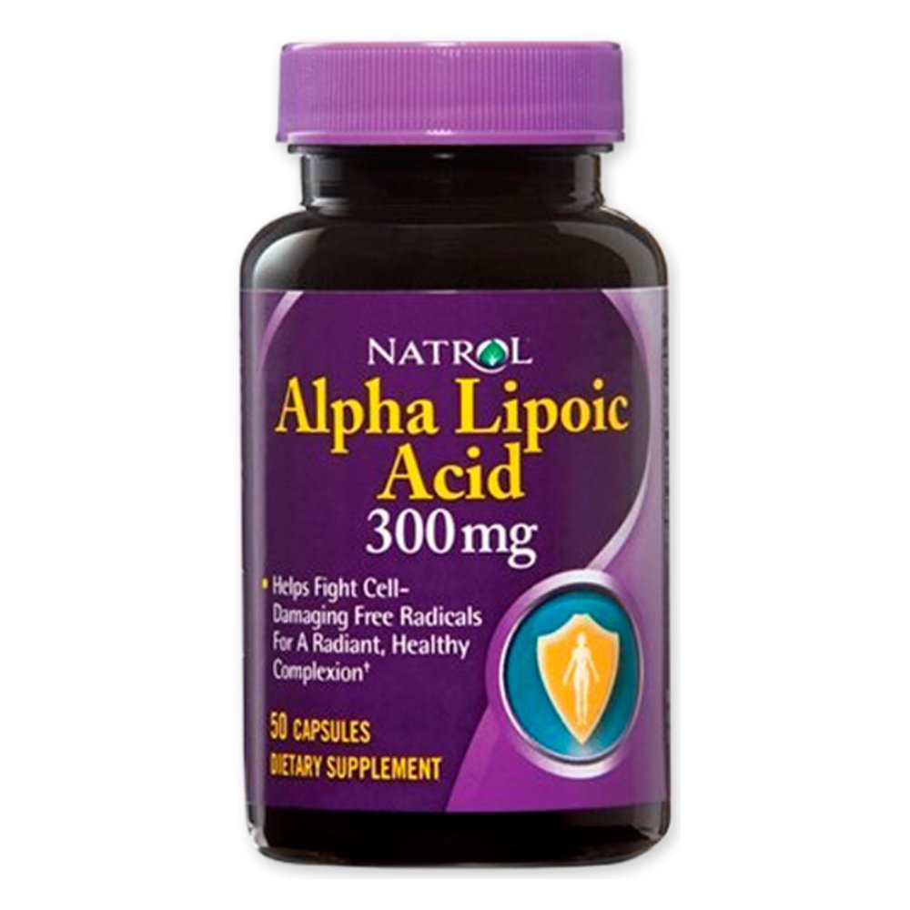 Natrol Alpha Lipoic Acid 300 мг. (50 капс.)