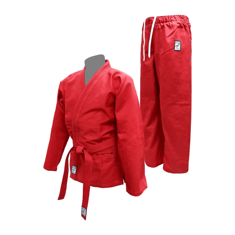 Кимоно для универсального боя (красный, 50)