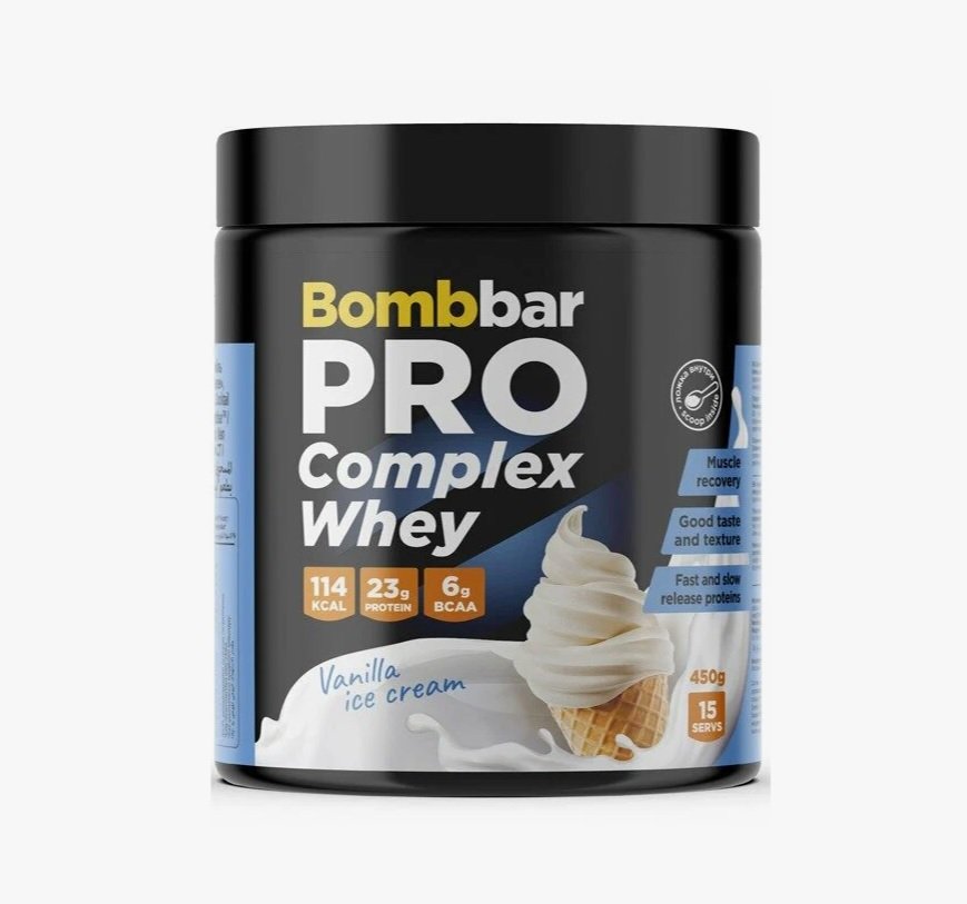 BOMBBAR PRO Complex Многокомпонентный протеин (450 г.)