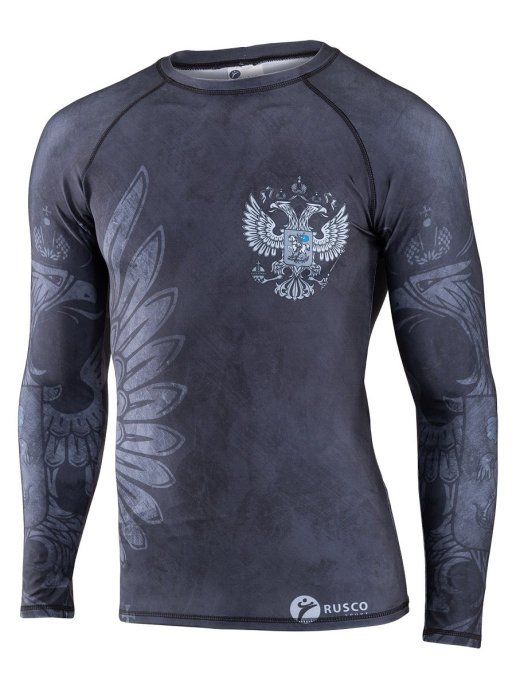 Рашгард для ММА Rusco детский BLACK HERB