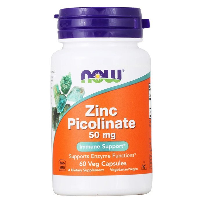 NOW Zinc Picolinate 50 мг. (60капс.)