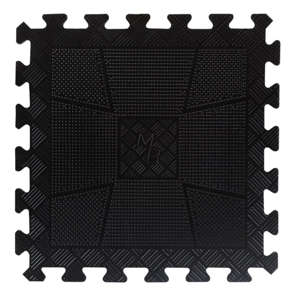 Коврик резиновый черный 40*40 20мм Barbell