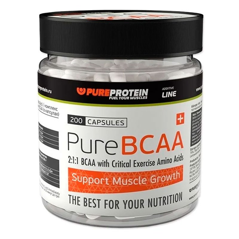 Pure Protein BCAA ( 200 капс.)