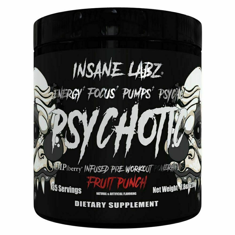 Insane Labz Psychotic Black (220 г.) (Цитрус грейпфрут)