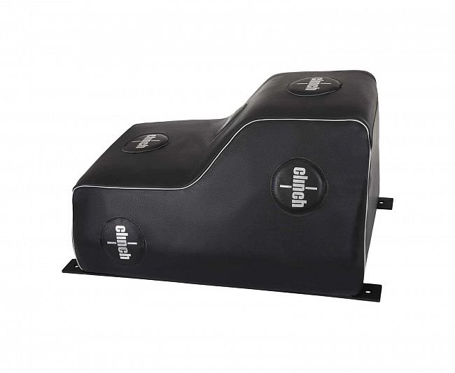 Подушка боксерская апперкотная Clinch Leather Profi & Durable 60x40 см черная