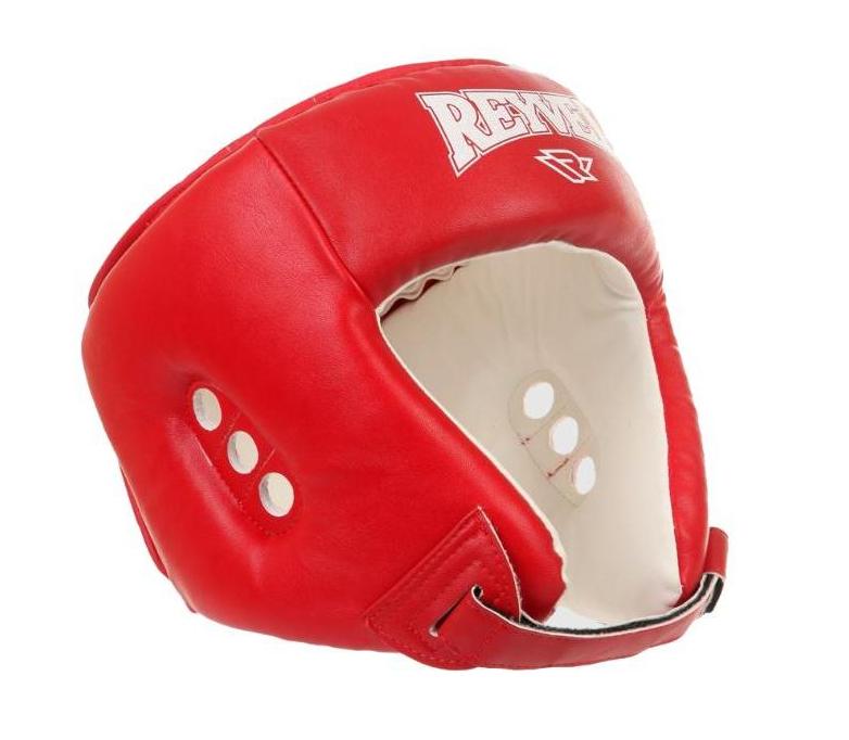 Шлем открытый REYVEL, красный