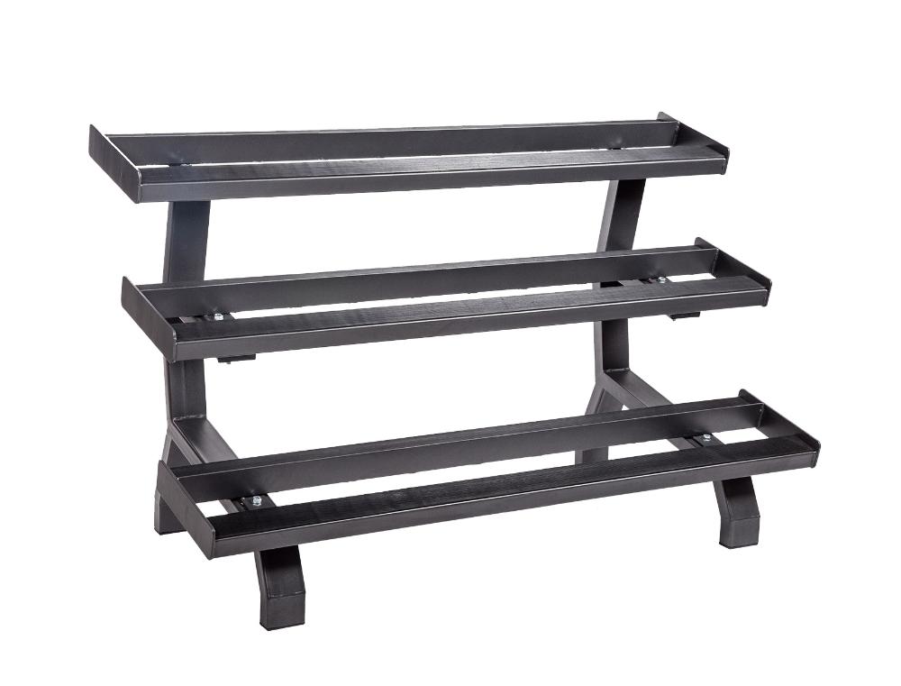 Стойка для гантелей трехрядная (на 15 пар) VictoryFit