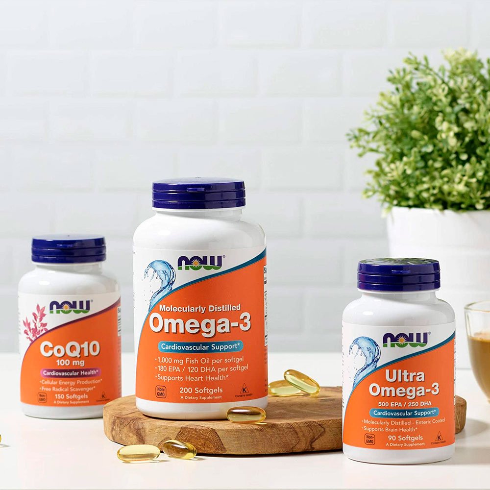 NOW Omega-3 (500 капс.)