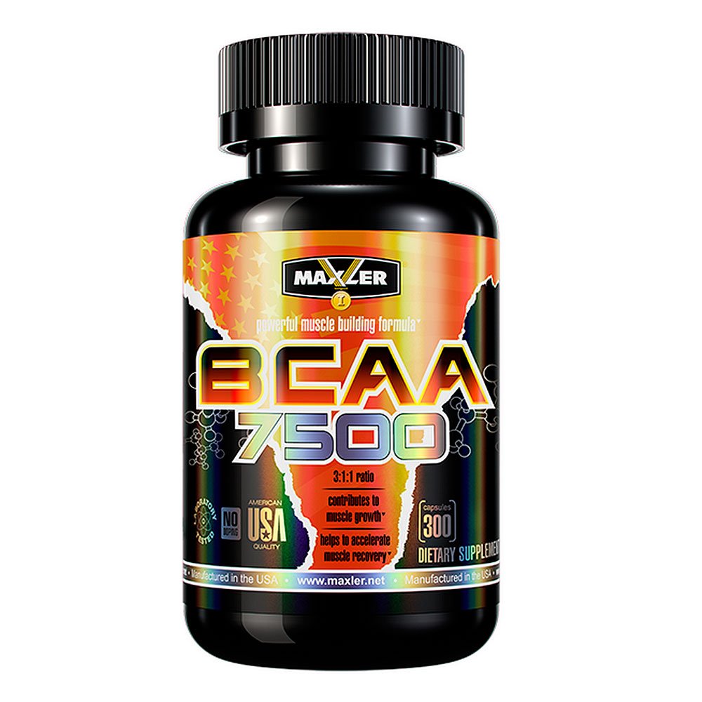 Maxler BCAA 7500 (300 капс.)