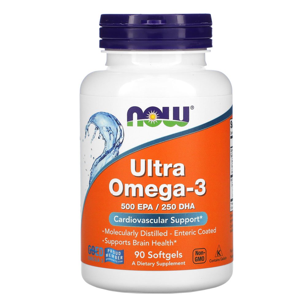 NOW Omega-3 Ultra (90 капс.)