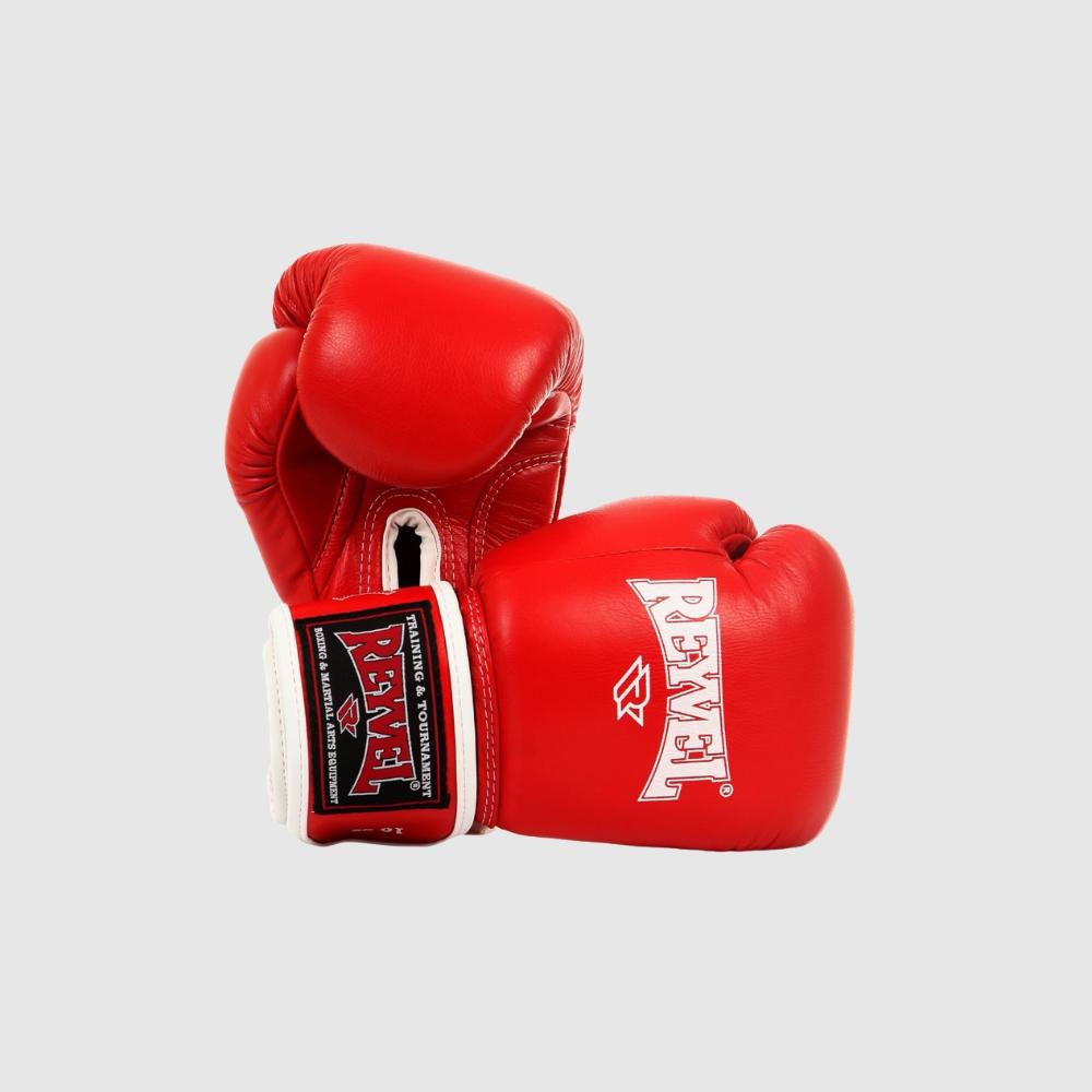 Перчатки боксерские REYVEL КОЖА 18 oz
