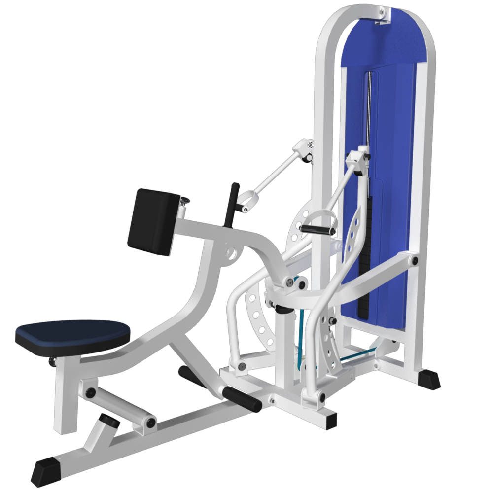 Тяга на себя с упором в грудь