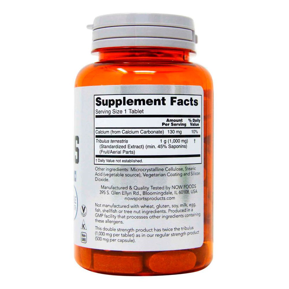NOW Tribulus 1000 мг. (90 таб.)