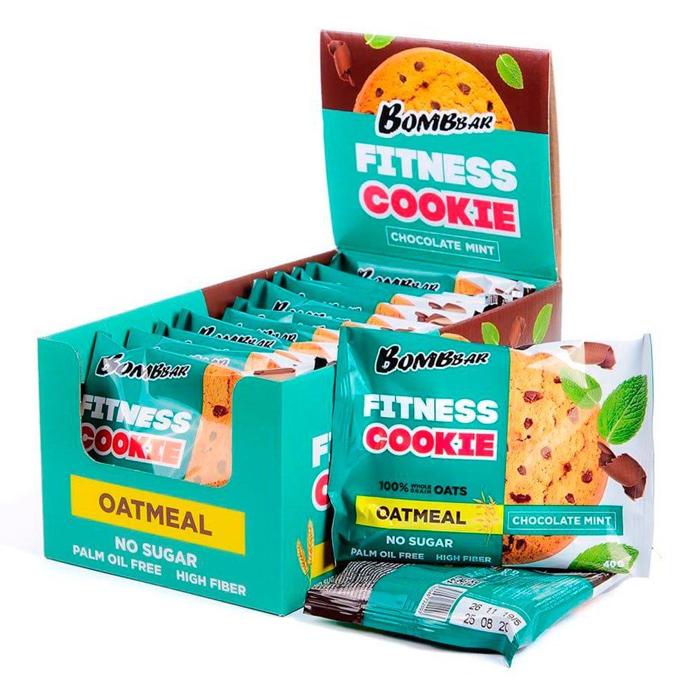 BOMBBAR Печенье неглазированное овсяное ( 40 г.)