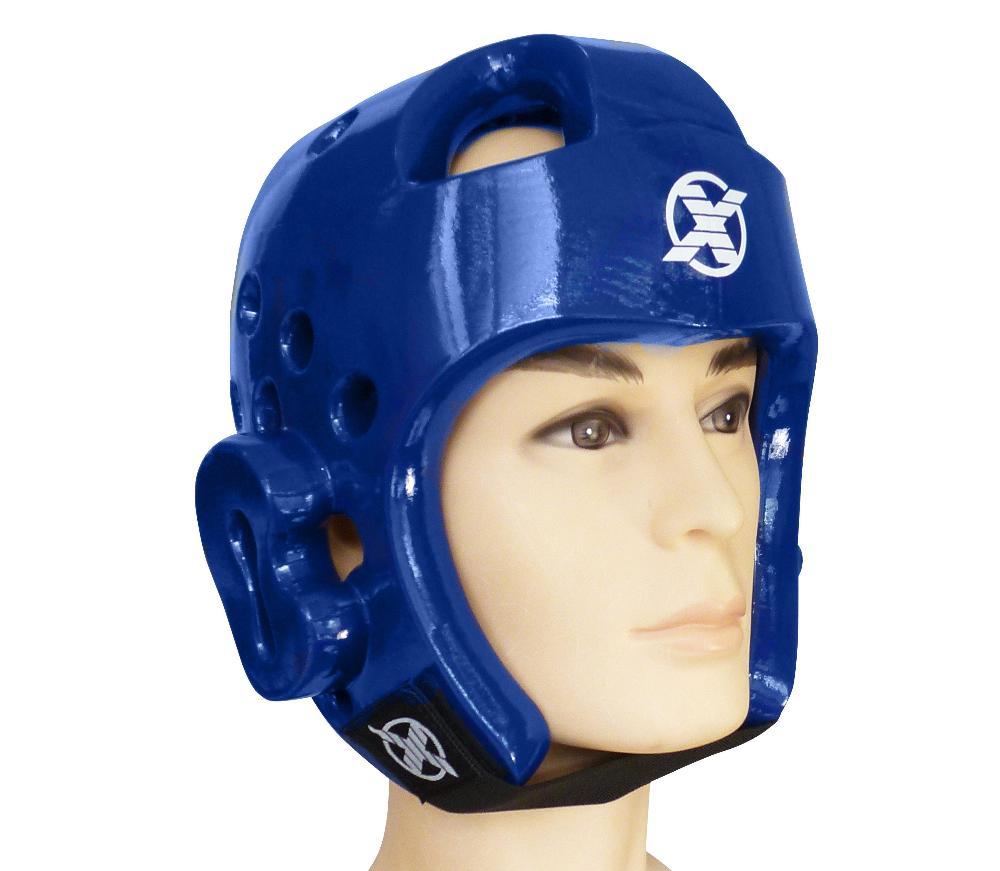 Шлем тхеквондо Fight Expert, синий (M)