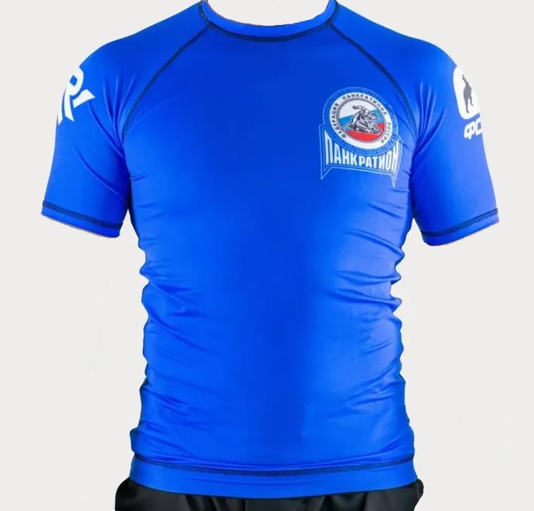 Рашгард Pankration синий