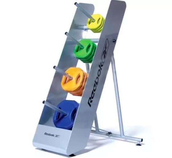 Стеллаж для хранения дисков от памп-штанг