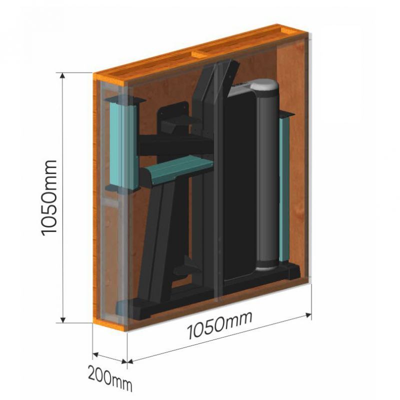 Парта Скотта (двухсторонняя) LC303.1