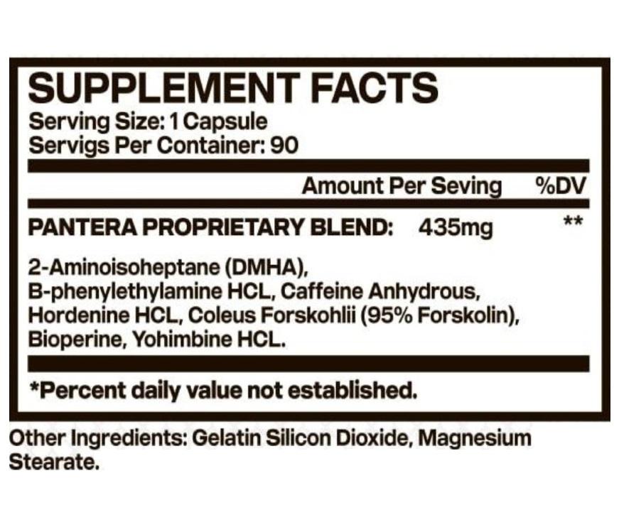 Firebox nutrition Pantera (90 капс.)