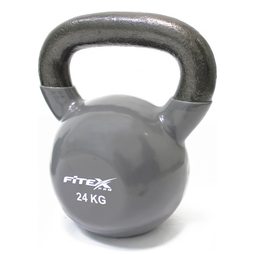 Гиря в виниловой оболочке 24 кг FITEX PRO