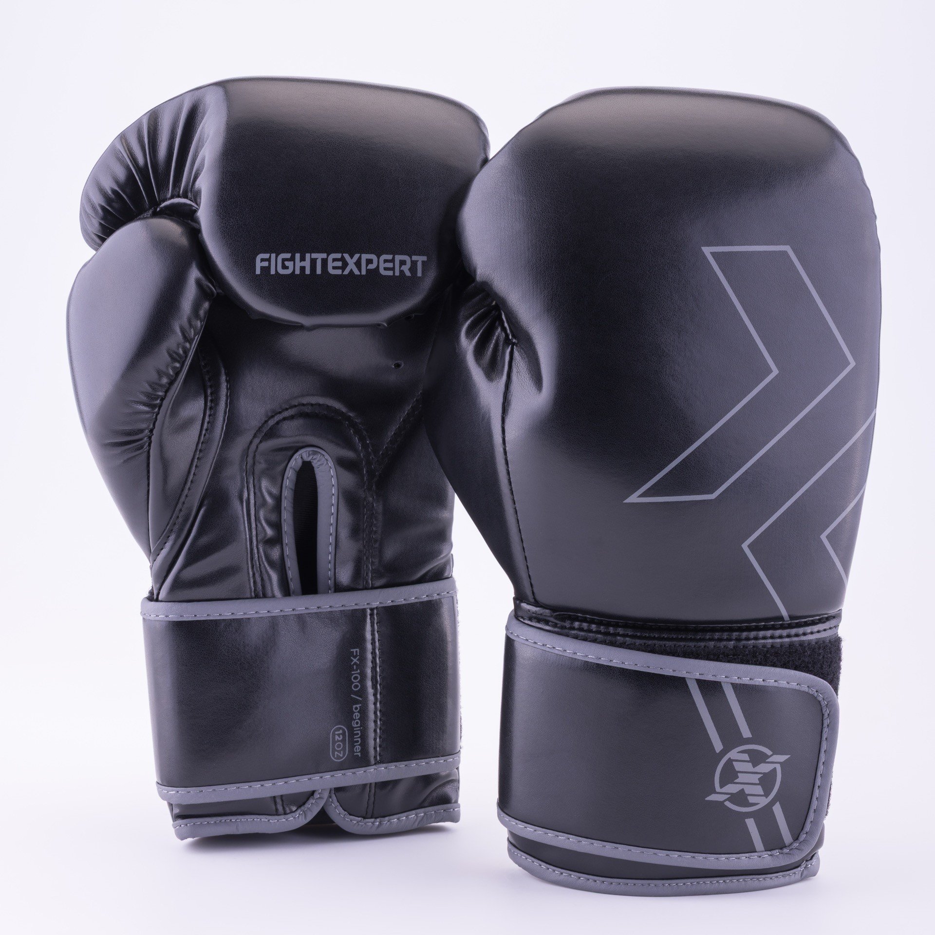 Перчатки для бокса FIGHT EXPERT Outlaw 12 унц (Черный)