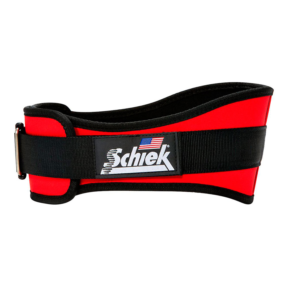 6"Original Nylon Workout Belt-XL-Пояс из нейлона красный Schiek