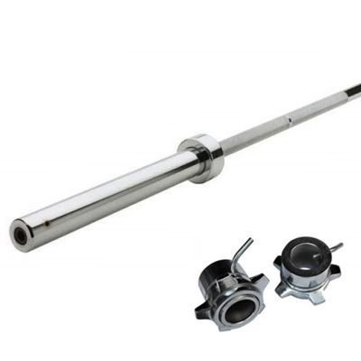 Гриф штанги «Олимпийской» , 2200 мм, хромированный