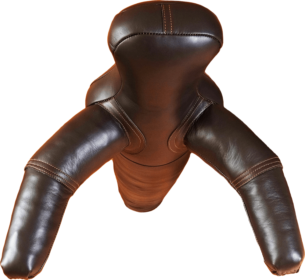 Манекен борцовский 130 см 12 кг кожа