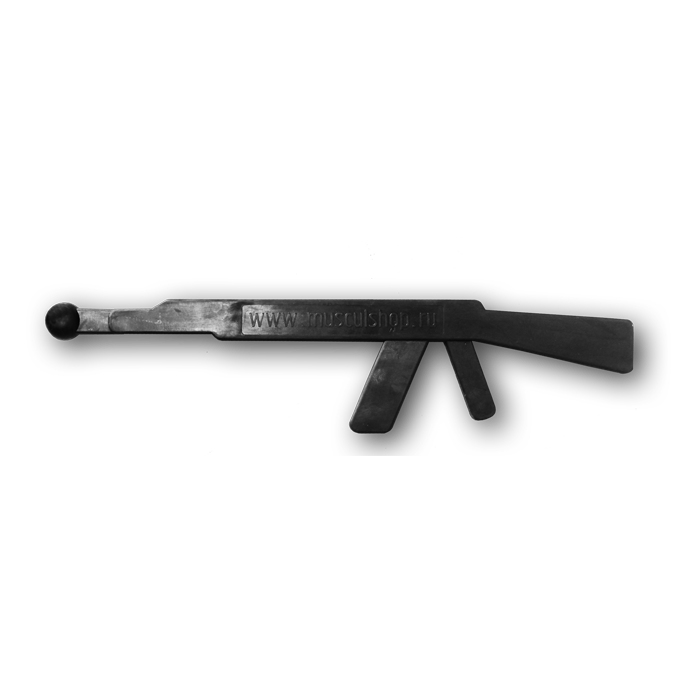 Макет автомата АК-47 резиновый, тренировочный