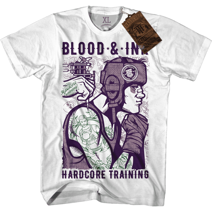 Футболка Hardcore Training Blood & Ink