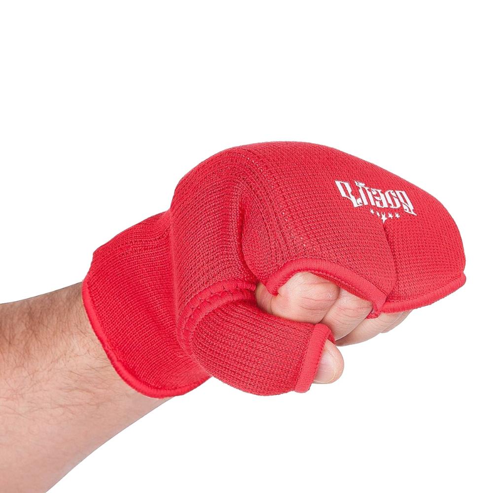 Накладки спарринговые для каратэ Альфа Каприз красные