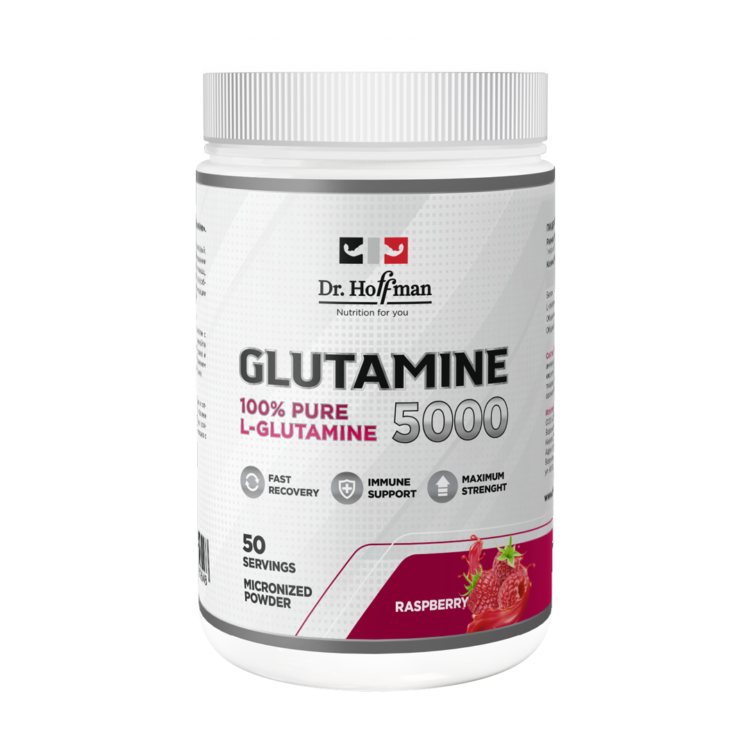 Dr. Hoffman Glutamine (300 гр.) (Малина)