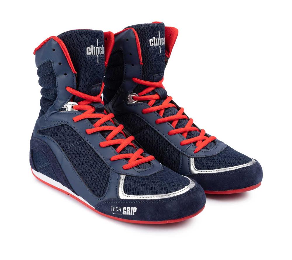 Боксерки Clinch Olimp сине-красные 39