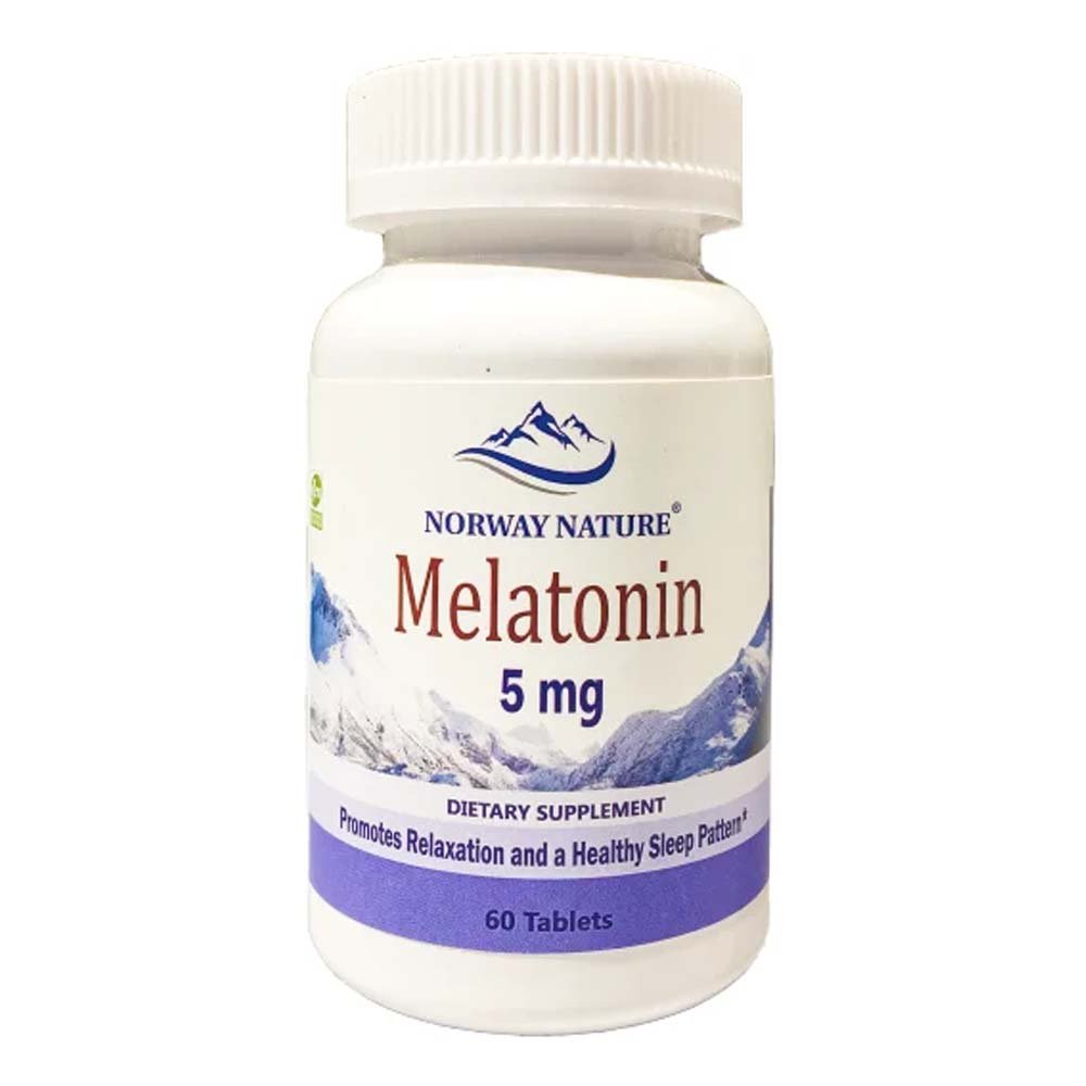 Norway Nature Melatonin 5 мг. (60 таб.)